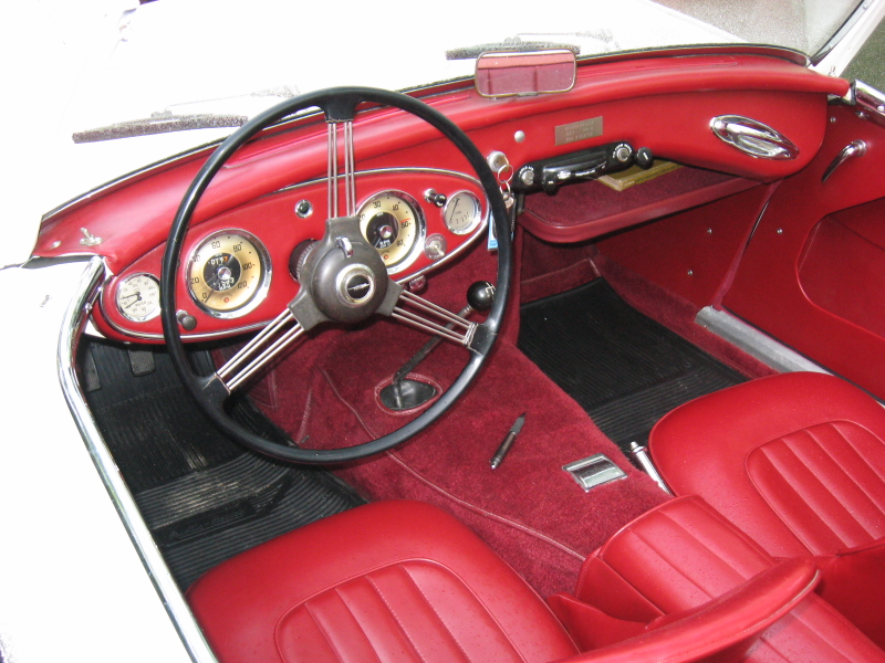 Illustration for article titled Vintage Car Porn: Austin-Healey 100-6 Gallery